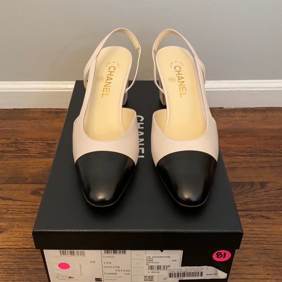 CHANEL Shoes - Chanel pump slingback size 39 BNIB